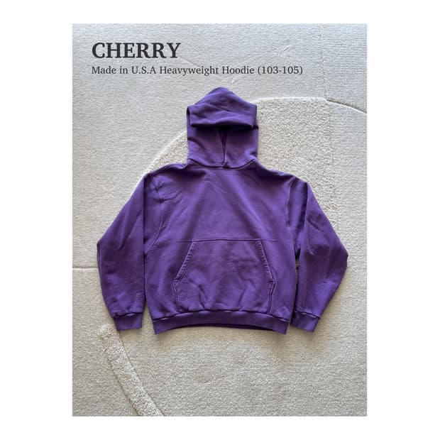체리 로스앤젤로스 헤비웨이트 후드 (103-105)