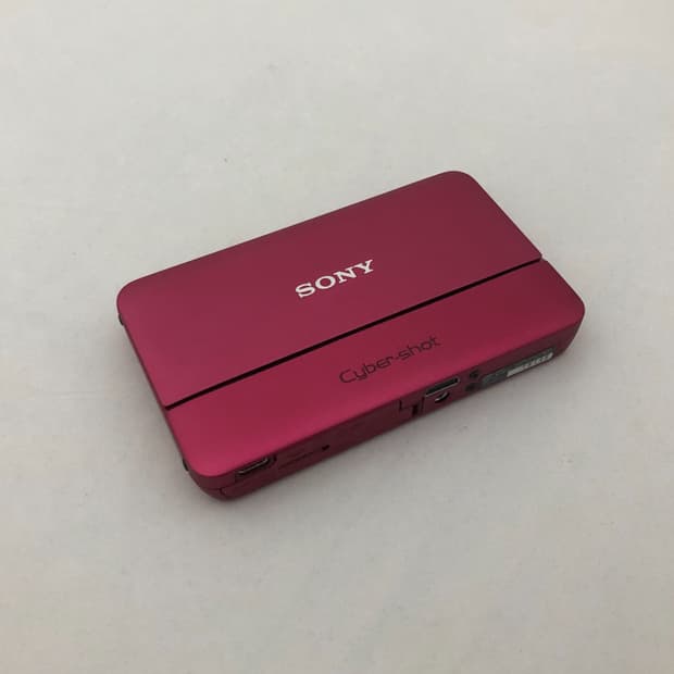 (신품급) 소니 사이버샷 DSC-TX55 핑크 빈티지 디카 카메라