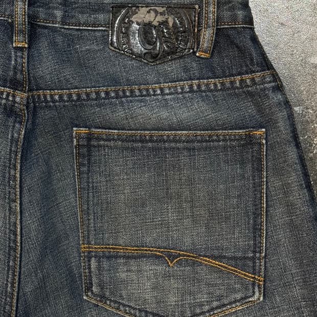 G unit 데님 팬츠 