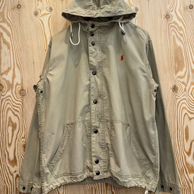 폴로 랄프로렌 후드 피쉬자켓