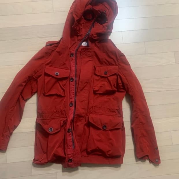 cp컴퍼니 고글 후드 사파리 야상