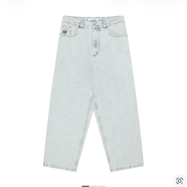 [M] Polar Skate Co 빅보이팬츠 라이트블루 구버전