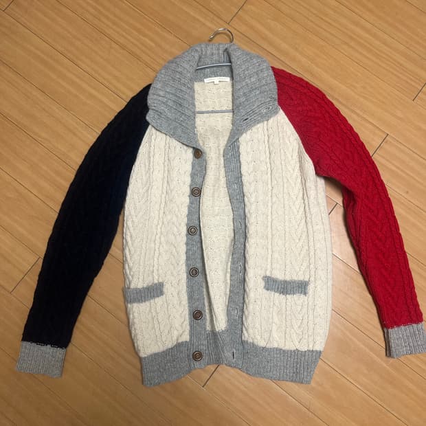 빈티지 니트 가디건