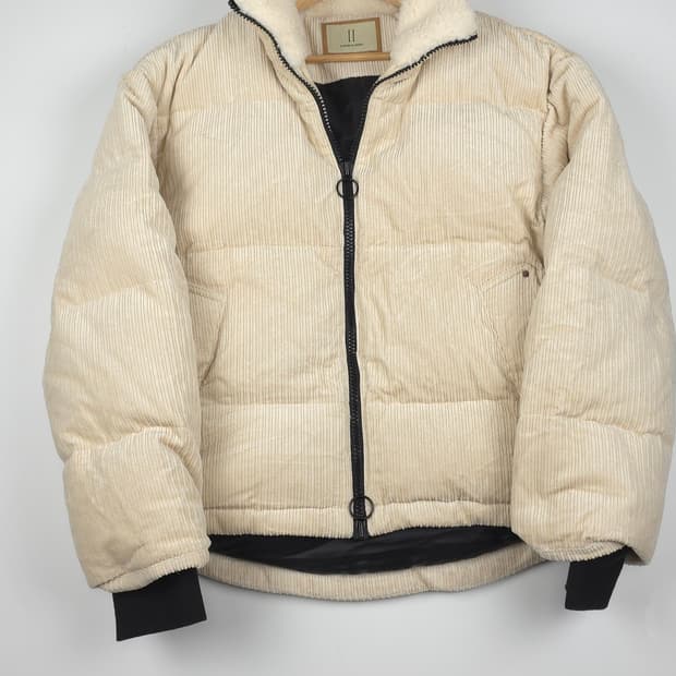 [S] 메종미네드 코듀로이 마일드 다운점퍼