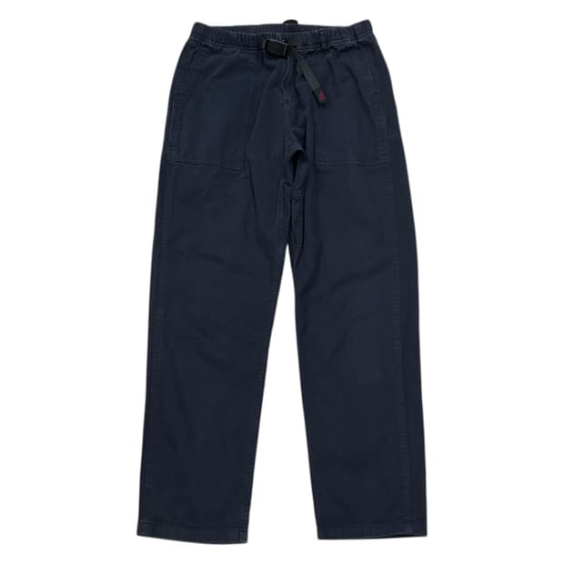 그라미치 루즈 테이퍼드 릿지 팬츠 바지 네이비 M