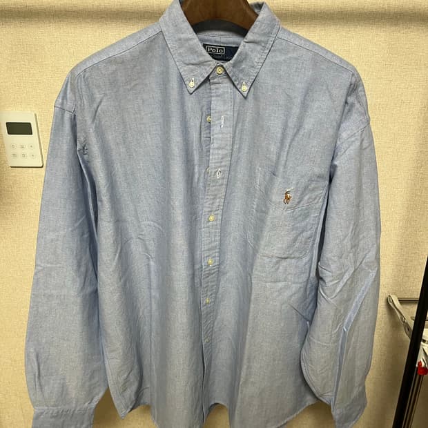 폴로 옥스포드 빅셔츠