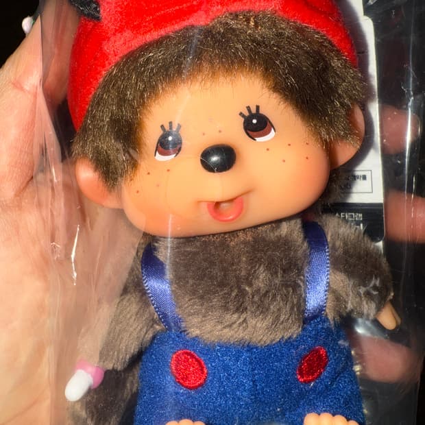 (정품&새상품)몬치치 빅헤드 SS 무당벌레 키 체인