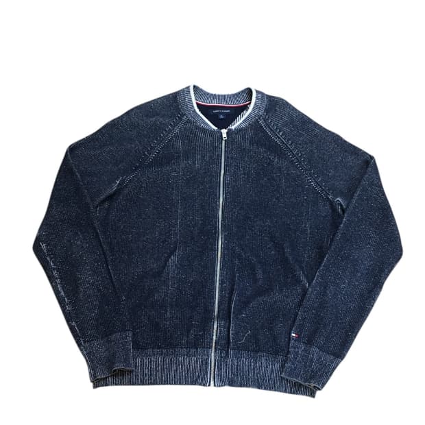 TOMMY HILFIGER 니트 집업