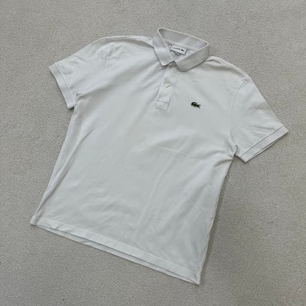 L 라코스테 반팔 카라 티셔츠 0415M