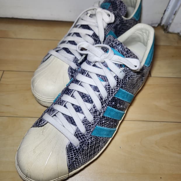 (270)아디다스 오리지널스 슈퍼스타 80s 스네이크스킨 (13년도모델)