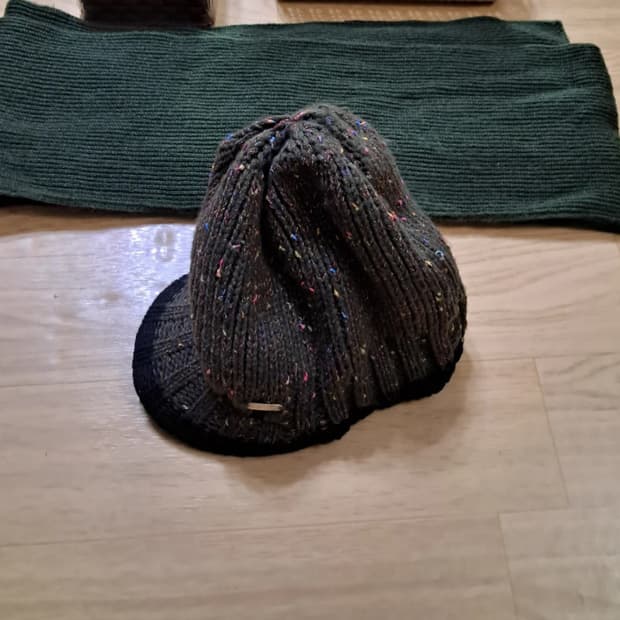 아이더 니트 캡모자