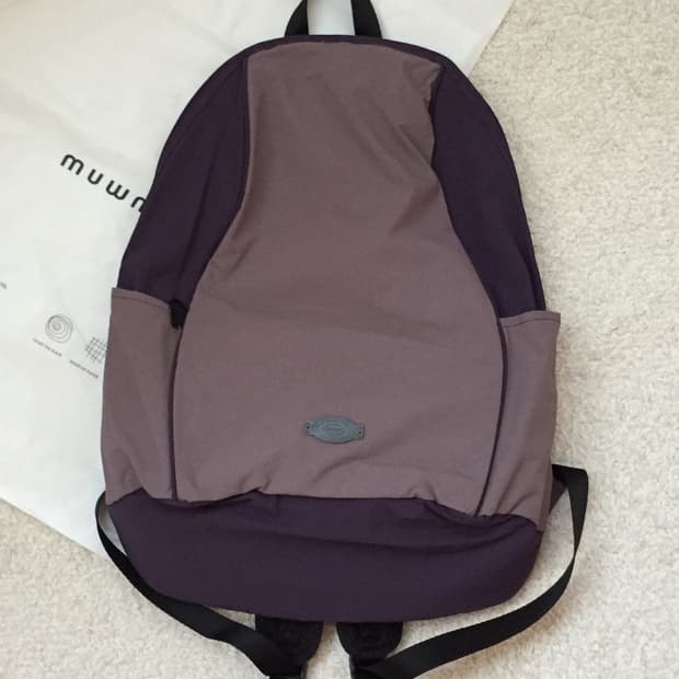 muwm 무음 백팩 퍼플 판매합니다!