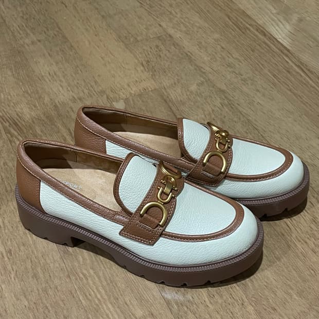 락포트 트루테크 슈렁큰 램스킨 로퍼 245