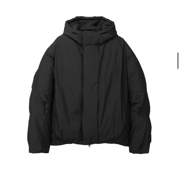 [L] 일꼬르소 IL CORSO 플리츠 볼륨 후드 구스다운 점퍼