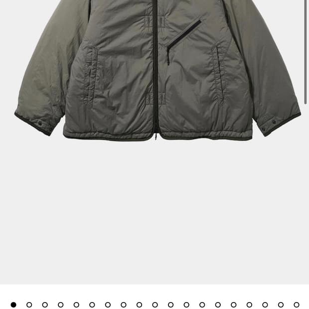 모이프 24aw 라이너 자켓 올리브 2사이즈