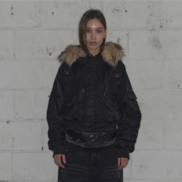 팬시클럽 아일렛 퍼 MA-1 (BLACK) F25ZA003