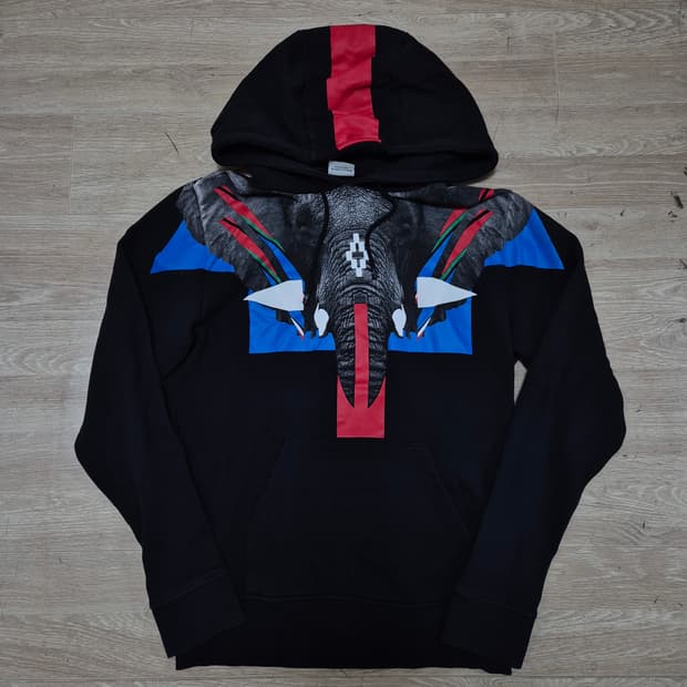 마르셀로 불론 빅프린팅 후드티 XS(85)