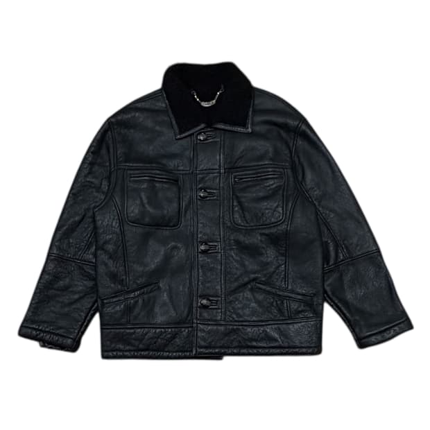 ARIES 리얼 양가죽 올드스쿨 무스탕