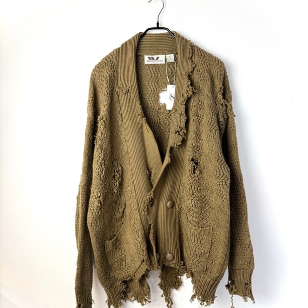 90s 빈티지 디스트레스드 가디건