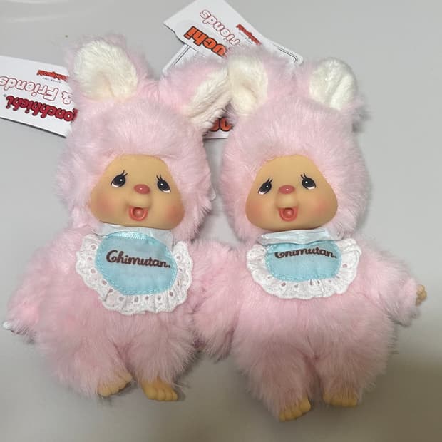 몬치치 베비치치 치무탄 토끼 인형 키링