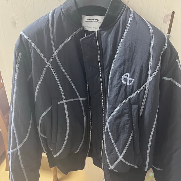 노매뉴얼 S.L MA-1  봄버 블랙 M