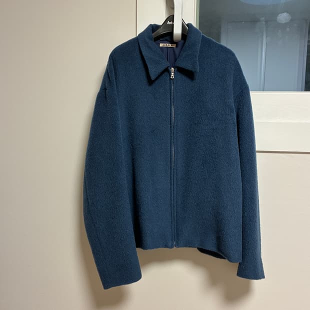 (정품) 오라리 캐시미어 집업