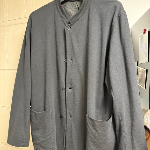 코모리 코튼저지 스탠드카라 자켓 2사이즈