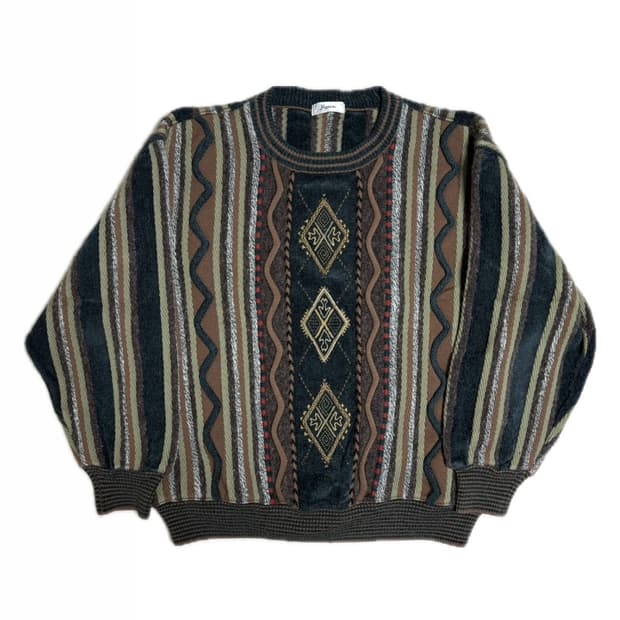 빈티지 페어아일 니트