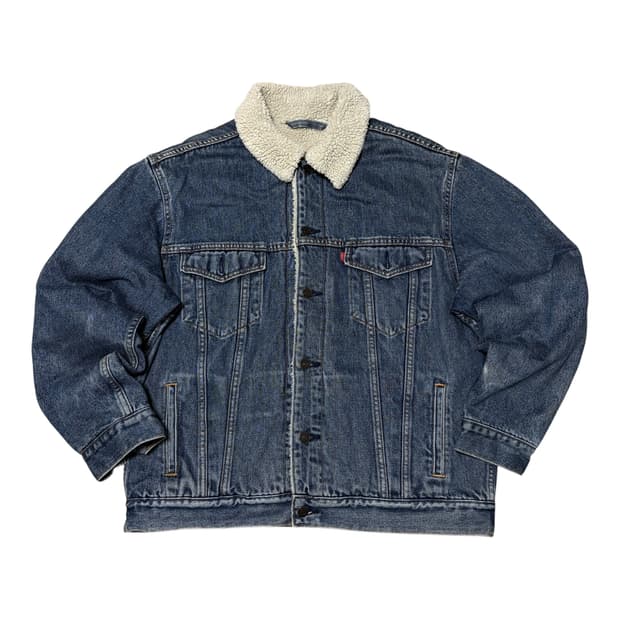 리바이스 쉐르파 양털 데님 자켓