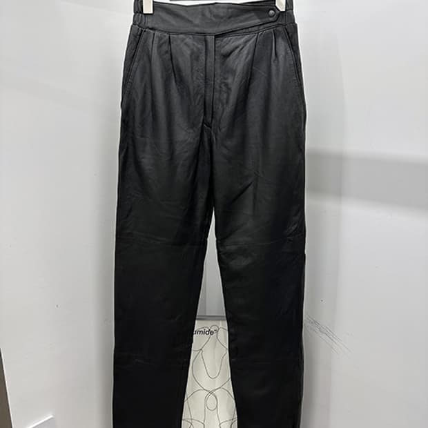 JPN leather pants (26~28)