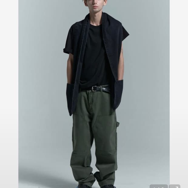 플라스틱프로덕트 더블니 올리브 L