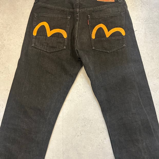 빈티지 에비수 데님 팬츠