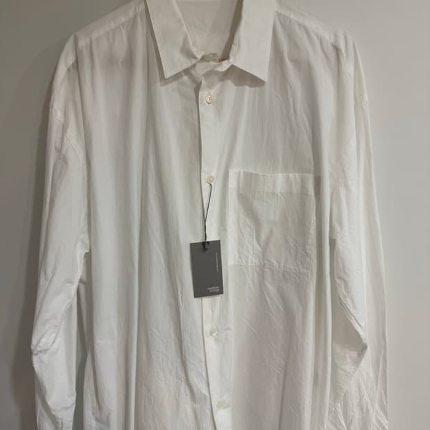 [M] 굿네이버스셔츠 화이트 셔츠
