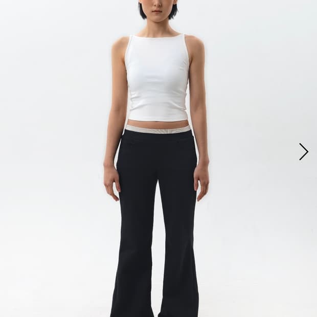 새상품) 오운서 엔딩 부츠컷 블랙m