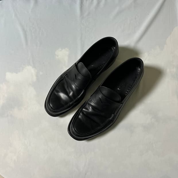 Prada classic strap loafers