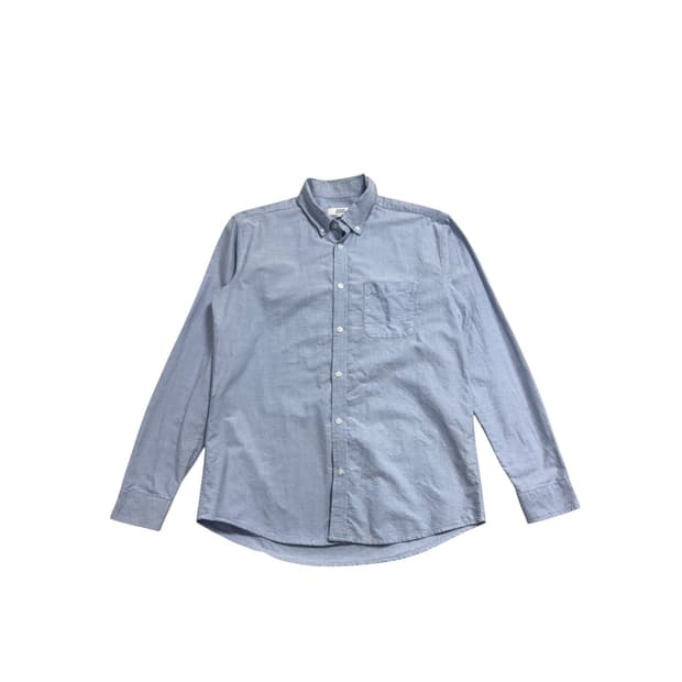 무신사 스탠다드 베이식 옥스포드 셔츠 스카이 블루