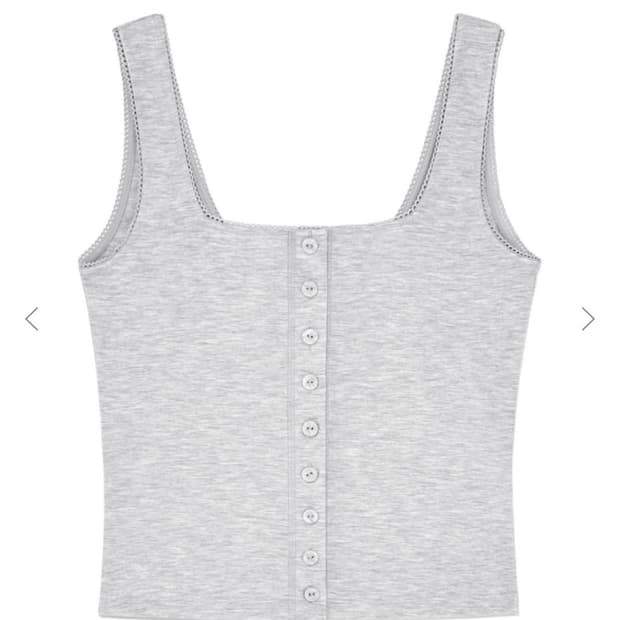 (M) 글로니 퓨어 모달 버튼 탱크탑