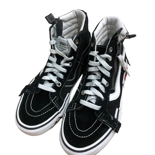 반스 스케이트 하이 리이슈 캡 블랙 230mm