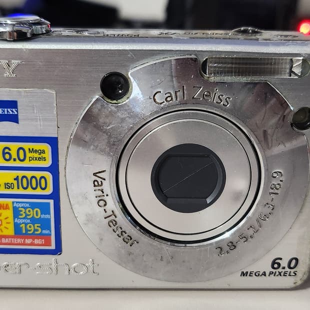 SONY 사이버샷 DSC-W50 빈티지 디지털카메라