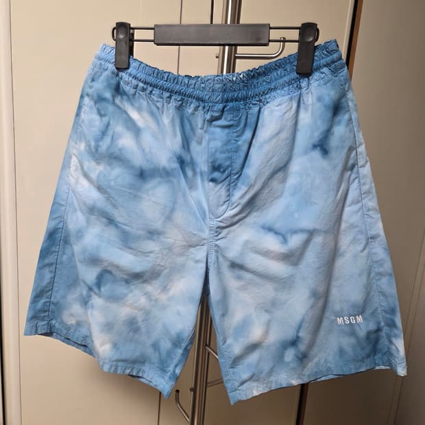 MSGM 타이다이 반바지