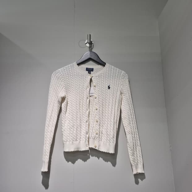 Polo 케이블 니트 가디건