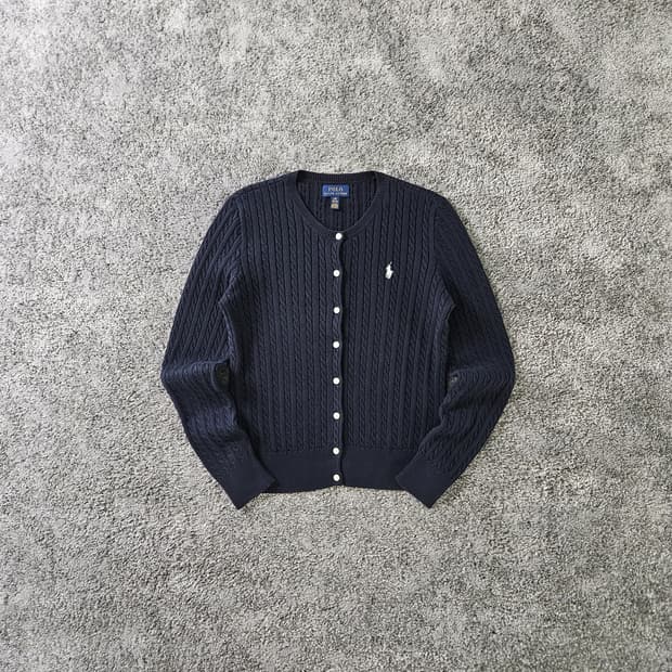 [무료배송] POLO RALPH LAUREN 케이블 니트 가디건