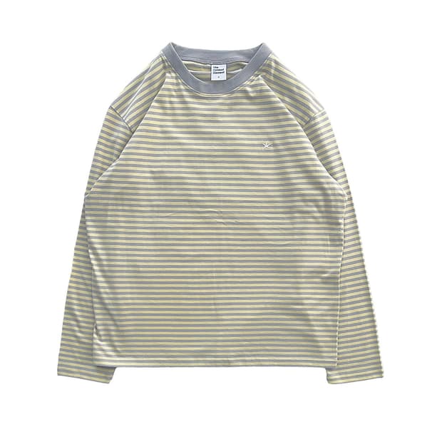 더콜디스트모먼트 TCM 미니 로고 스트라이프 롱슬리브