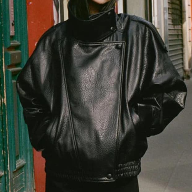 자라 레더자켓