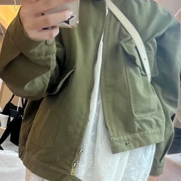 파르티멘토 카키 블루종