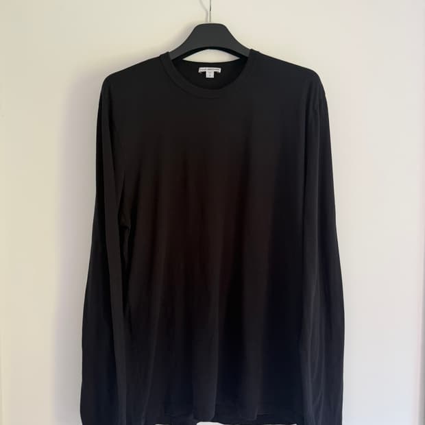 [3] 제임스펄스 스탠다드 롱슬리브 블랙 james perse