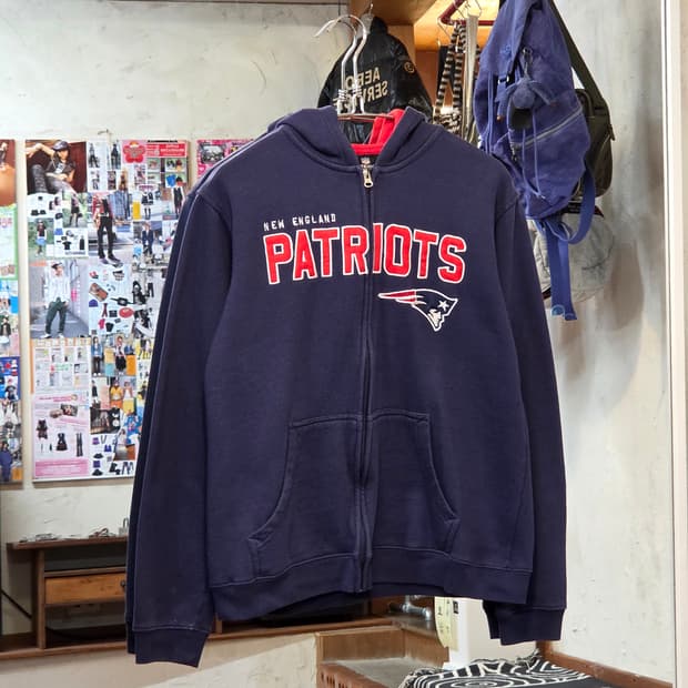 NFL 뉴잉글랜드 패트리어츠 후드 집업