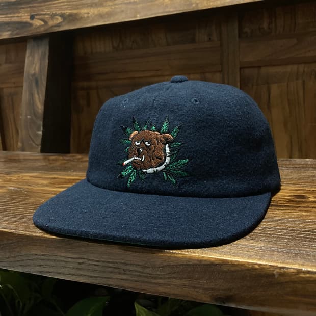 팔라스 20FW 불독 울 캡 네이비