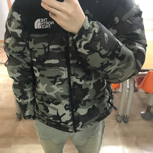 노스페이스 노벨티 카모 눕시 1996 m