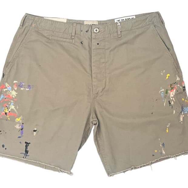 갤러리 뎁트 페인팅 치노 쇼츠